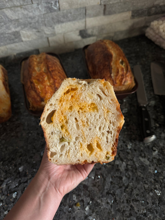 Jalapeño Cheddar Sourdough